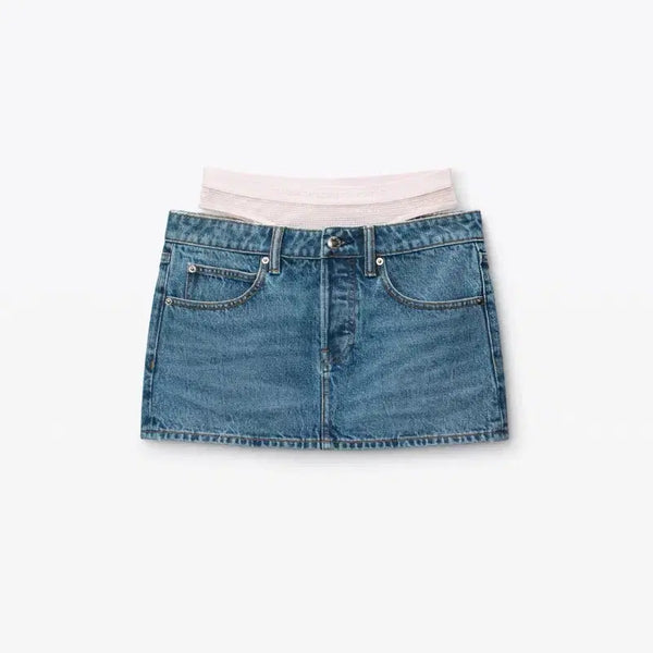 [BUNJANG] Alexander Wang Denim Mini Skirt / 알렉산더왕