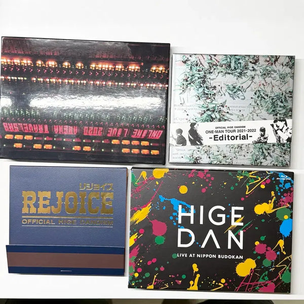 [BUNJANG] Official HIGE DANISM CD/Blu-ray DVD / 오피셜히게단디즘 CD/블루레이 DVD