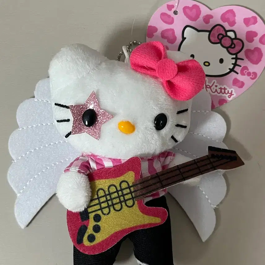 [BUNJANG] Hello Kitty Rockstar Doll Keychain / 헬로키티 락스타 인형키링