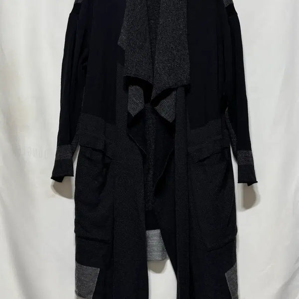 [BUNJANG] Issey Miyake Avant-garde Long Cardigan and Sleeveless Set / 2 이세이미야케 아방가르드 롱 가디건 민소매 세트