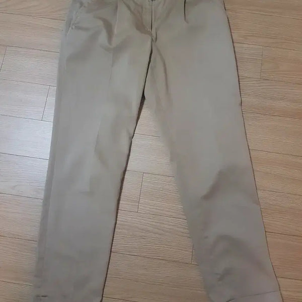 [BUNJANG] Alto Beige Cotton Pants / 알토 베이지 면바지