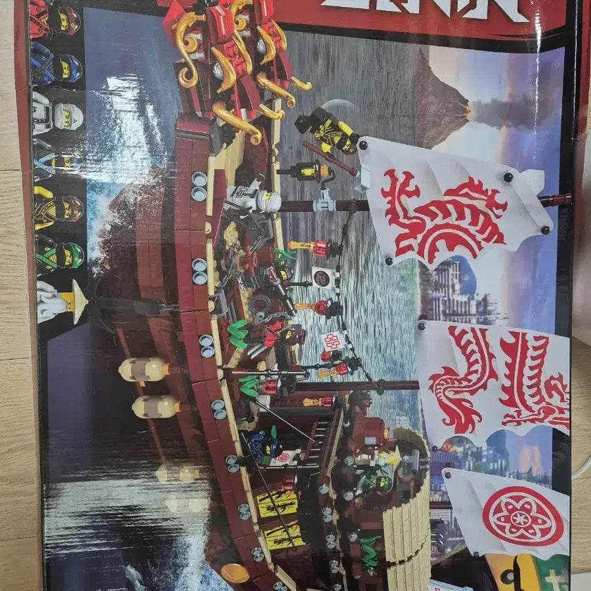 [BUNJANG] NinjaGo Block Series Pirate Ship Building Set (2367 Pieces) - Compatible Blocks / 닌자고 블록시리즈 해적선 2367pcs 중국 호환블럭 레고 새상품미개봉