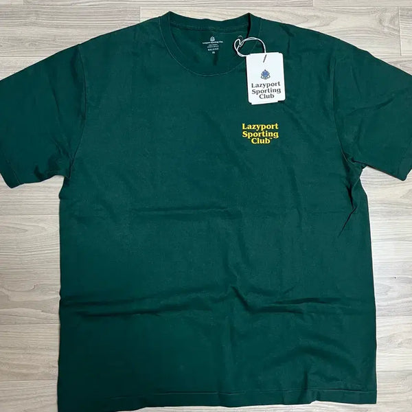 [BUNJANG] LAZYPORT SPORTING CLUB Short Sleeve T-Shirt Green XL / (LAZYPORT SPORTING CLUB)레이지포트스포팅클럽반팔티셔츠