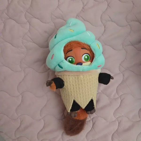 [BUNJANG] Zootopia Nick Wilde Plush Keychain / 주토피아 닉 인형 키링