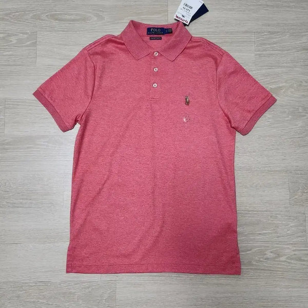[BUNJANG] Polo Ralph Lauren Rose Short Sleeve Polo Shirt M / 폴로 랄프로렌 로즈색상 반팔 카라티M