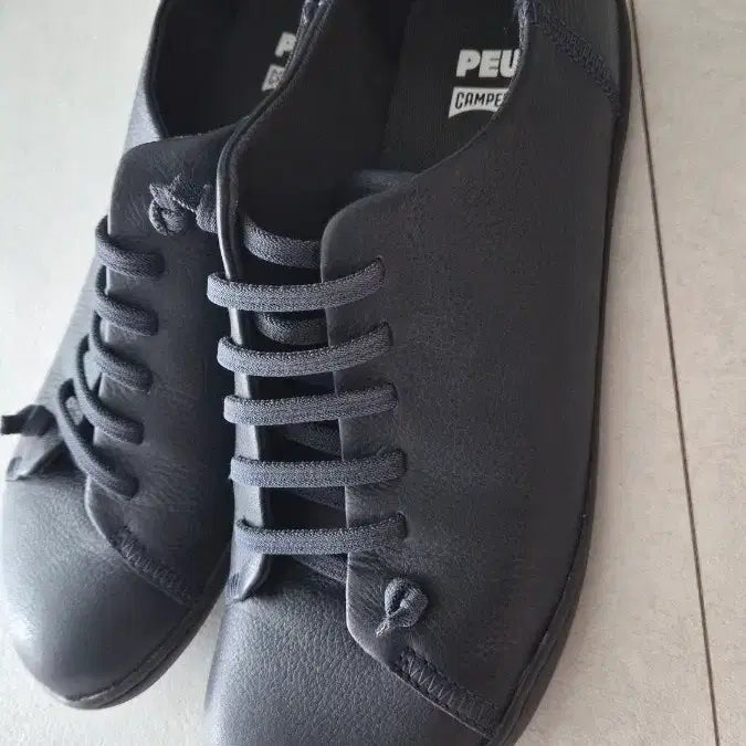 [BUNJANG] Camper Peu Cami Leather Sneakers Black 44 (280-285mm) / 캠퍼 Peu Cami 다크네이비 가죽 44 (280~285mm)
