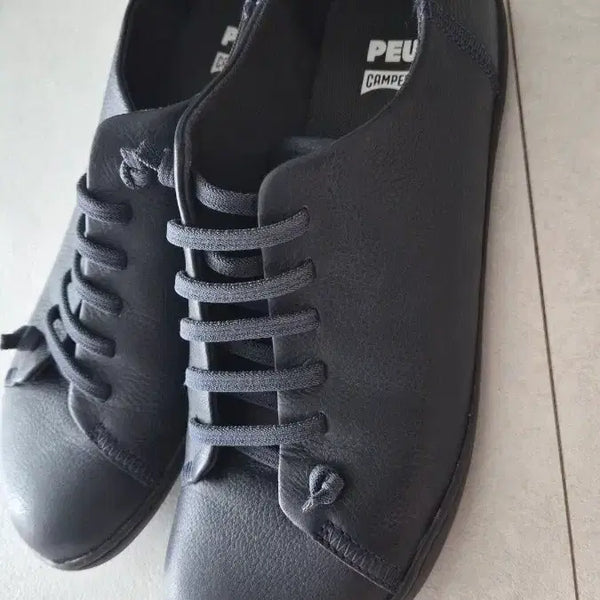 [BUNJANG] Camper Peu Cami Leather Sneakers Black 44 (280-285mm) / 캠퍼 Peu Cami 다크네이비 가죽 44 (280~285mm)