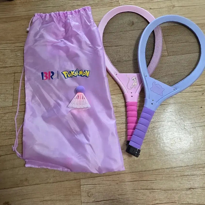 [BUNJANG] BR Pokemon Badminton Set / BR 포켓몬 배드민턴