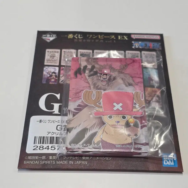 [BUNJANG] Ichiban Kuji One Piece Chopper G Prize Acrylic Block (Unused) / [미사용] 제일복권 원피스 쿠지 G상 쵸파 아크릴 블록 양도
