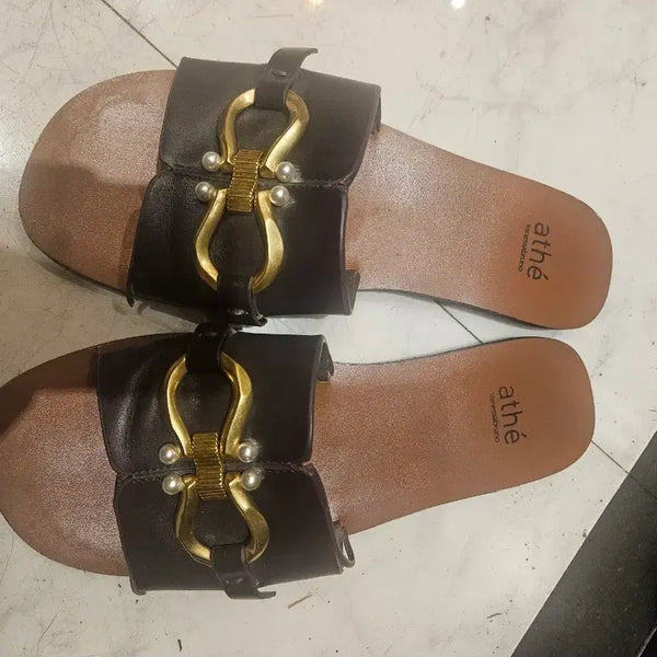 [BUNJANG] ATHE Women's Pearl Detail Strap Sandals / 아떼.아떼신발.구두.슬리퍼.손정완핏.써스데이아일랜드 핏