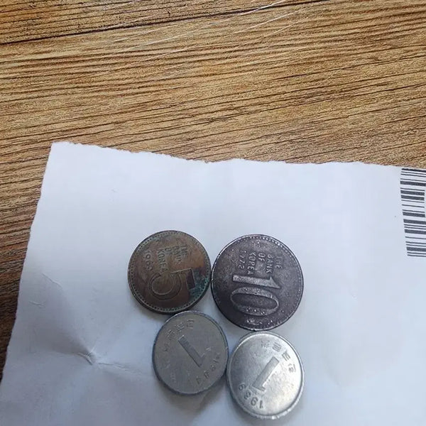 [BUNJANG] Bank of Korea 1, 5, 10 Won Coin Set (3 Types) / 한국은행 주화 1원 5원 10원 3종