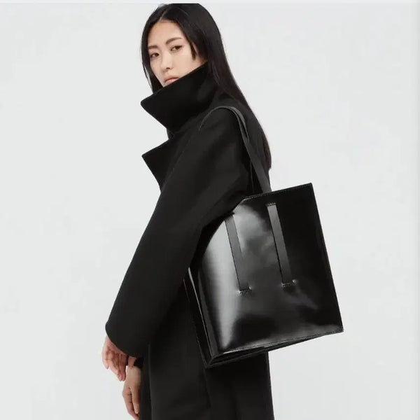 [BUNJANG] Uniqlo +J Jil Sander Leather Tote Bag / 유니클로 +J 질샌더 레더토트백