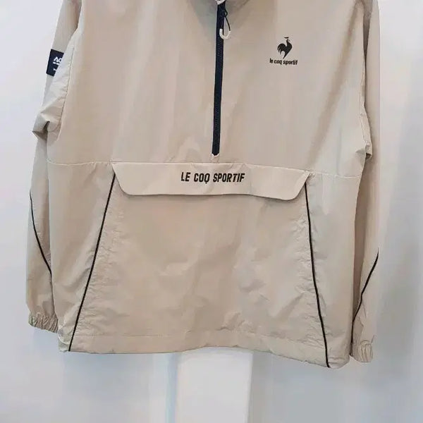 [BUNJANG] Le Coq Sportif Anorak Windbreaker Beige Size 95 / 르꼬끄 아노락바람막이 95