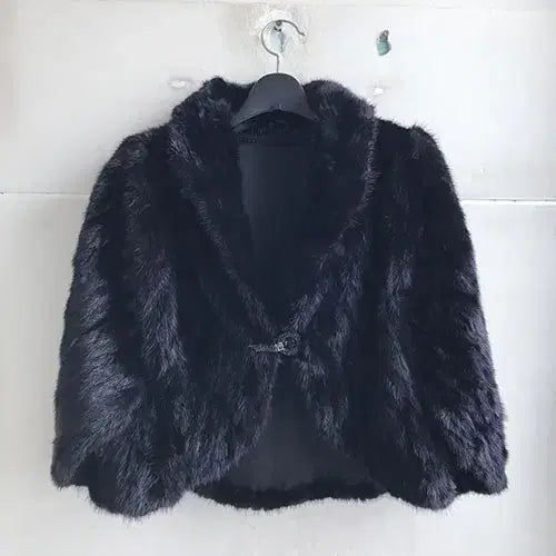 [BUNJANG] Dark Brown Natural Mink Jacket / 다크브라운 천연밍크자켓 -55.66/새거수준