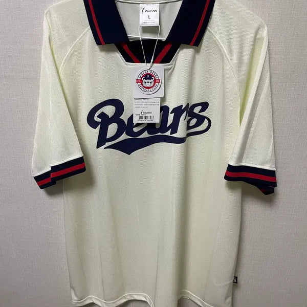 [BUNJANG] Doosan Bears Heritage Block Core L Jersey / 두산베어스 헤리티지 블록코어 L