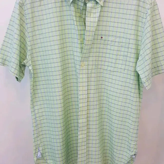 [BUNJANG] Tommy Hilfiger Checked Shirt M / 타미피힐거 체크셔츠 M