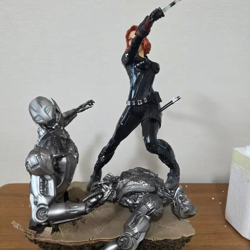 [BUNJANG] Marvel Avengers Black Widow Diorama / 마블피규어 어벤저스블랙위도우 디오라마