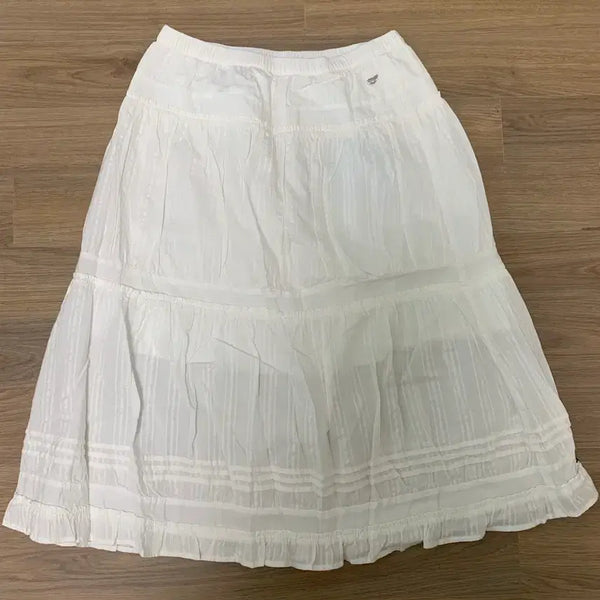 [BUNJANG] Koiseio Shirring Midi Skirt Size 2 / 코이세이오 셔링 미디 스커트 2사이즈