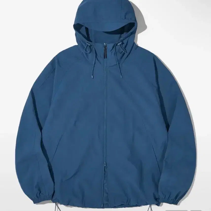 [BUNJANG] Urban Type Hooded Zip-Up Windbreaker Pink / 어반디타입 후드 집업 바람막이 블루