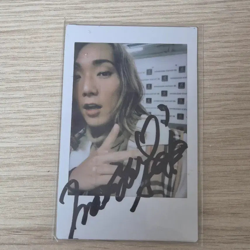 [BUNJANG] Masaya Signed Cheki Kira Kira Hangil Gag Festival / 마사야 싸인체키 키라키라 한일가왕전
