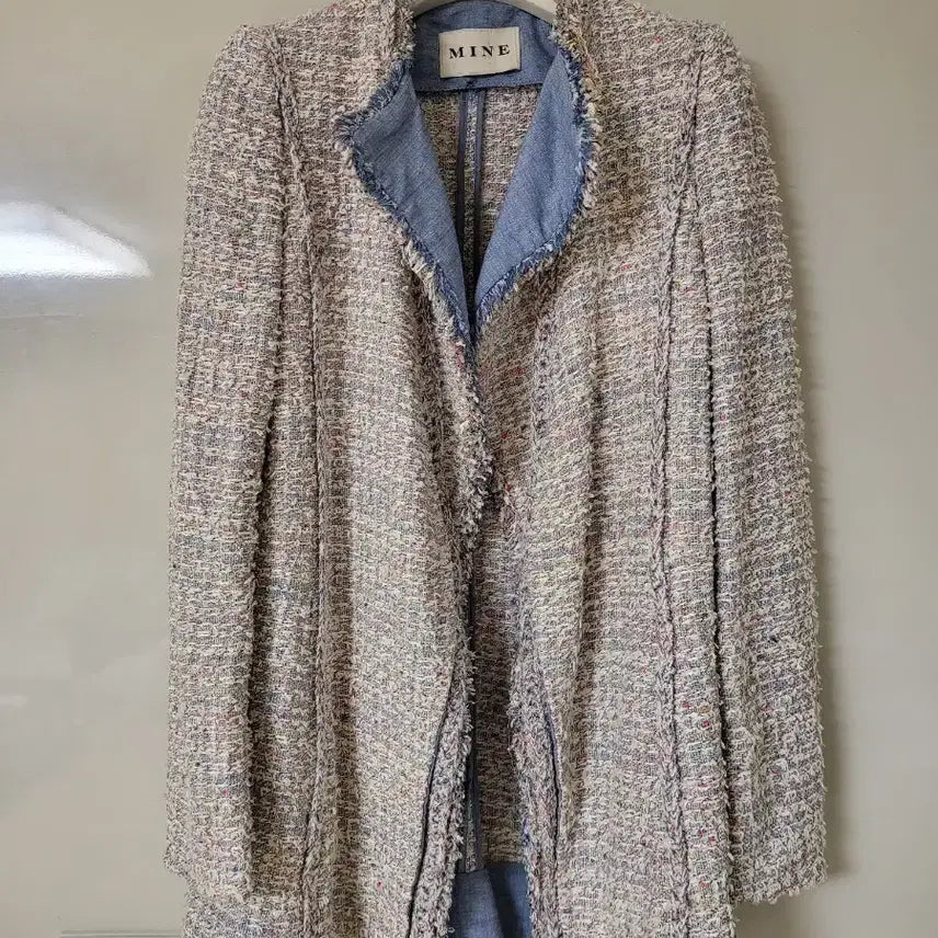 [BUNJANG] Mines Hansem TIME Tweed Jacket / 마인 한섬 타임 트위드 자켓 44~슬림55