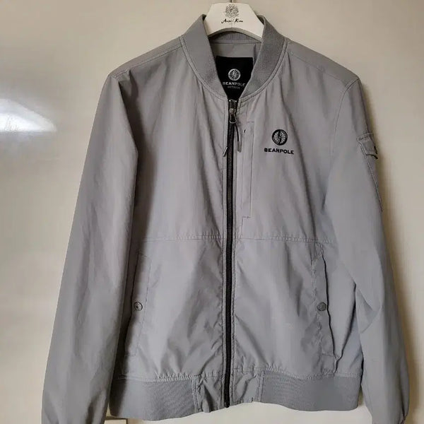 [BUNJANG] Beanpole Outdoor Grey Blouson Jumper Size 100 (Fits 95-100) / 빈폴 아웃도어 바람막이 그레이 블루종 점퍼 100  실 95~100