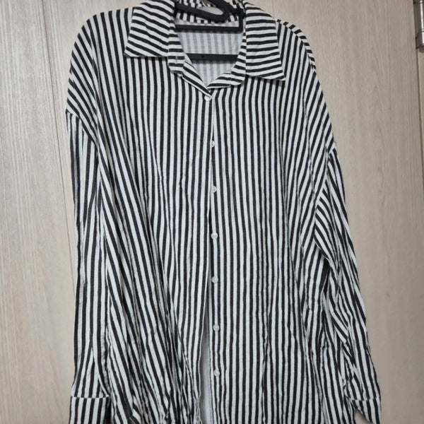 [BUNJANG] NANING9 Stripe Shirt / NANING9 스트라이프 셔츠