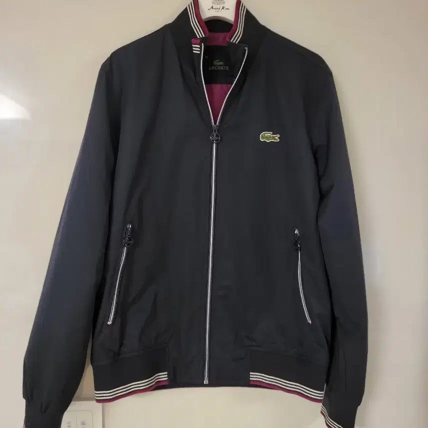 [BUNJANG] Lacoste Navy Blouson Jacket Size 48 / 라코스테 네이비 블루종 48  국내95