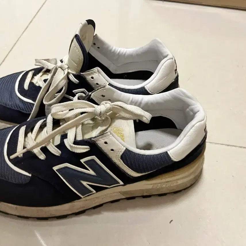 [BUNJANG] New Balance 574 Navy 260mm Sneakers / 뉴발란스 574 네이비 260