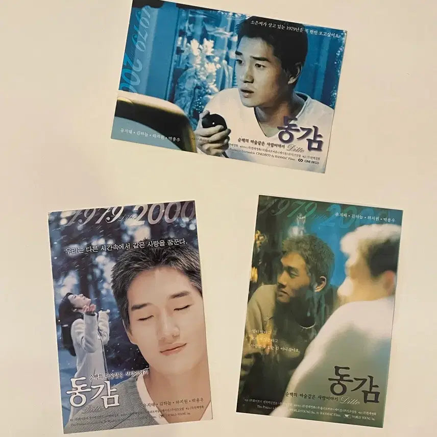 [BUNJANG] Ditto (2000) Movie Postcard Set - Yoo Ji-tae, Kim Ha-neul / 영화 동감(2000) 엽서 유지태 김하늘 영화엽서 영화 굿즈