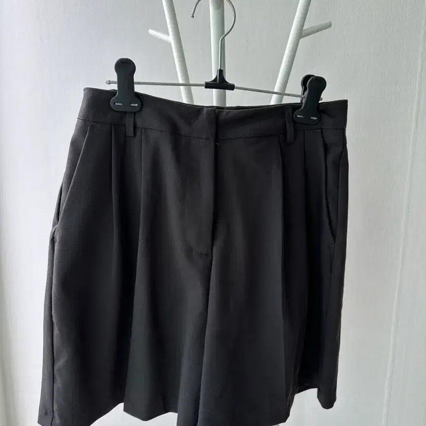 [BUNJANG] Attirance Charcoal Shorts / 아뜨랑스 차콜 반바지 쇼츠