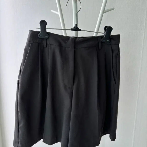[BUNJANG] Attirance Charcoal Shorts / 아뜨랑스 차콜 반바지 쇼츠