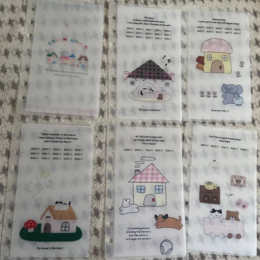 [BUNJANG] Gattuland Dream House Cash Inserts / 현금생활 가뚜랜드 드림하우스 현금속지 판매합니다
