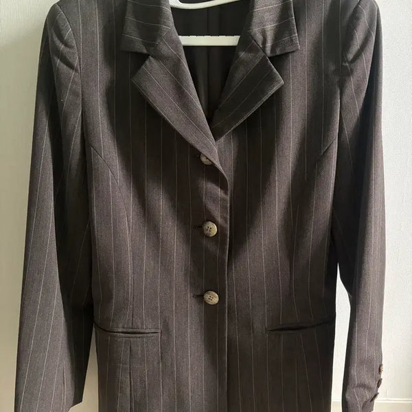[BUNJANG] Vintage Striped Jacket / 빈티지 스트라이프 재킷