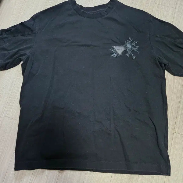 [BUNJANG] SYSTEM 23SS Heavy Cotton T-Shirt Black 105 / 시스템 23ss 헤비코튼 반팔 티셔츠 105