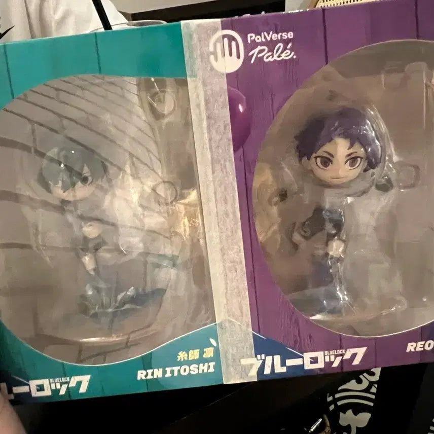[BUNJANG] Blue Lock Palverse Figure Set - Rin Itoshi & Leo Mikage / 블루록 팔버스 팔레 피규어 이토시린+레오미카게 일괄