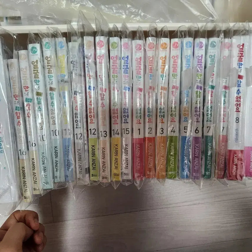 [BUNJANG] Face No Matter How Much I Like It 1-16 Volume Set / 얼굴만으론 좋아할수없어요 1-16권 판매합니다