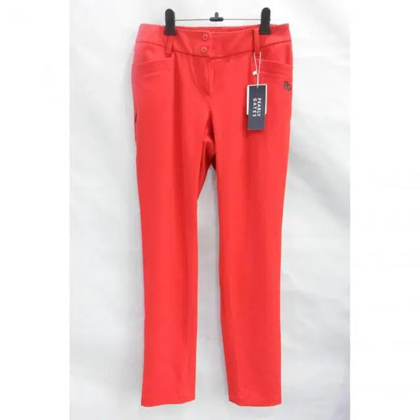[BUNJANG] Pearly Gates Women's Golf Pants Red Size 1 / 파리게이츠 정품 여성용 골프 바지 레드 1사이즈