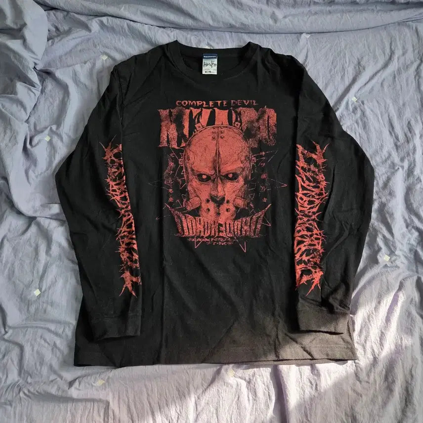 [BUNJANG] Dorohedoro Devil Long Sleeve Shirt XL / 도로헤도로 컴플리트 데빌 롱슬리브 XL 100~105