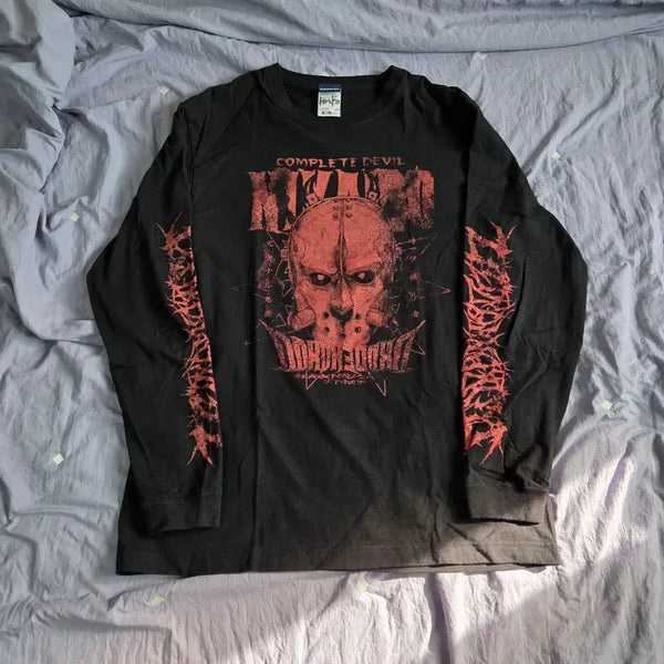 [BUNJANG] Dorohedoro Devil Long Sleeve Shirt XL / 도로헤도로 컴플리트 데빌 롱슬리브 XL 100~105