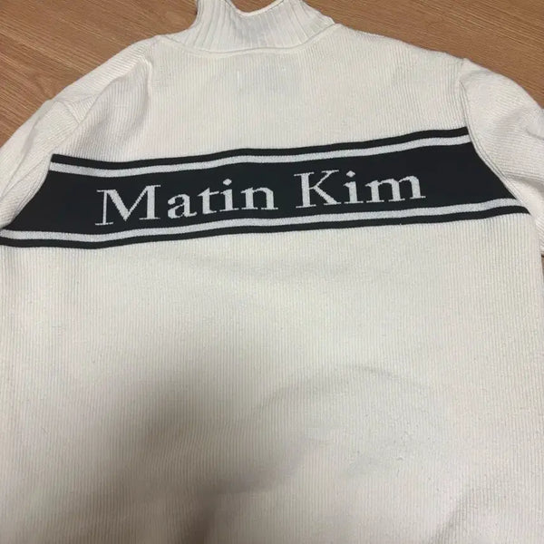 [BUNJANG] Matinkim Knit Zip-Up L / 마뗑킴 니트집업 L
