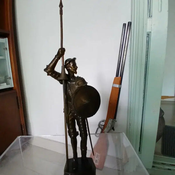 [BUNJANG] Antique Bronze Don Quixote Sculpture / 영국 브론즈 돈키호데 작품