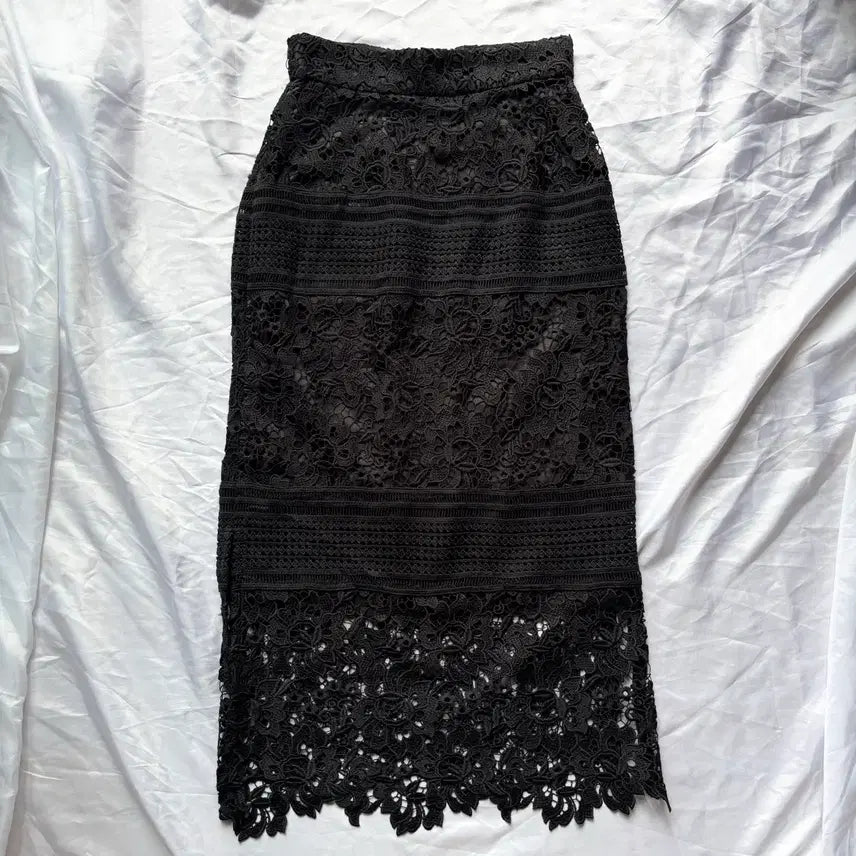 [BUNJANG] 31 Sons de Mode Vintage Lace Goth Long Skirt / 빈티지 31 sons de mode 레이스 고스 롱 스커트 일브 스나계