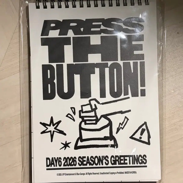 [BUNJANG] Day6 Calendar / 데이식스 달력