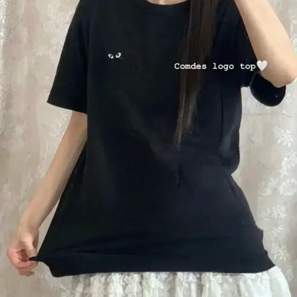 [BUNJANG] Comme des Garçons Black T-shirt / 꼼데가르송 블랙T