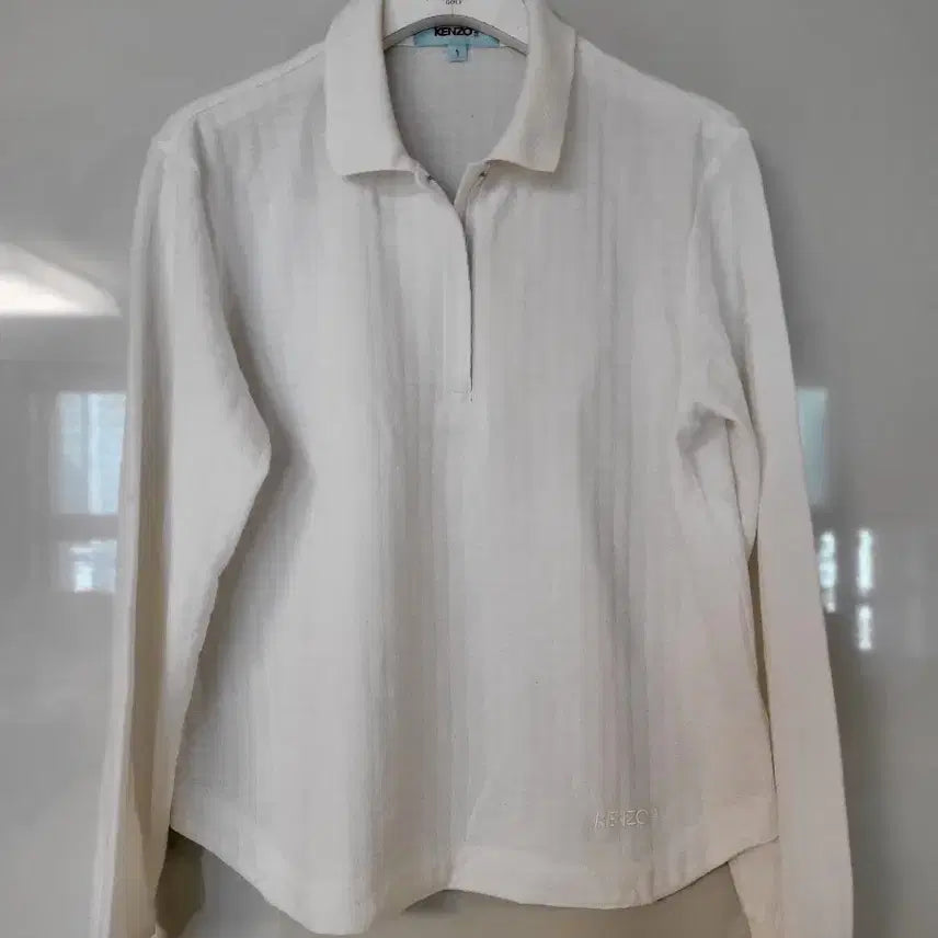 [BUNJANG] Kenzo Golf Women's White Golf Wear Size 1 / KENZO GOLF 여성골프  화이트 골프웨어 1사이즈