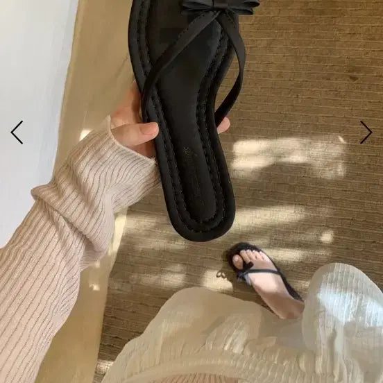 [BUNJANG] Favorite Things Ribbon Flip Flops / 페이보릿띵스 리본 플립플랍 245Lovers ribbon flip flo