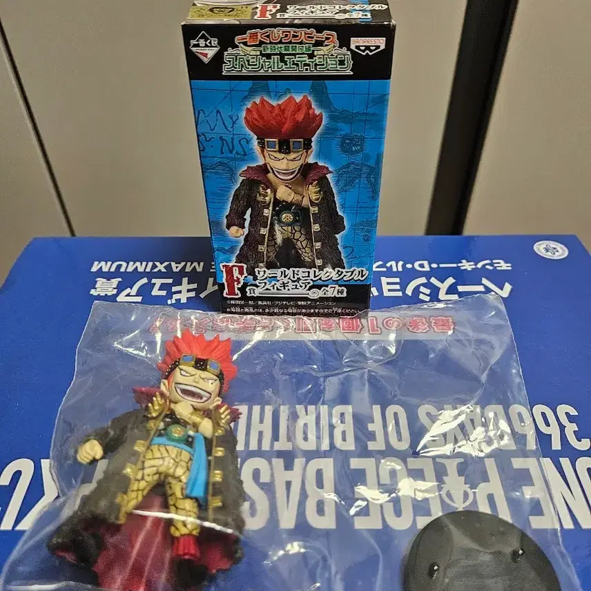 [BUNJANG] One Piece World Collectable Figure Eustass Kid (Unsealed) / 원피스 월콜 제일복권 비닐미개봉 양팔 키드 팝니다