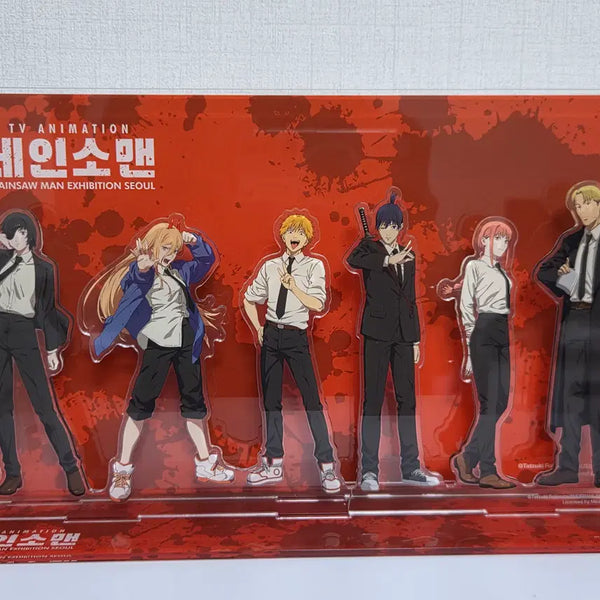 [BUNJANG] Chainsaw Man Group Acrylic Stand / 체인소맨 단체 아크릴 스탠드