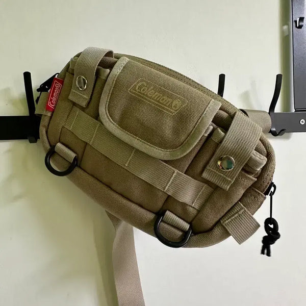[BUNJANG] Vintage Coleman Hip Pack Khaki / 빈티지 희귀매물 콜맨 힙색 카키색